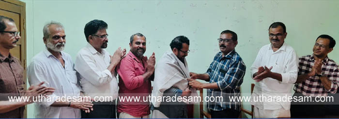 കേരള പ്രിന്റേര്‍സ് അസോസിയേഷന്‍ ഭാരവാഹികള്‍ക്ക് സ്വീകരണം നല്‍കി