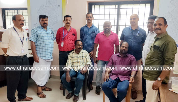 കൈക്കൂലി വാങ്ങുന്നതിനിടെ പിടിയിലായത് പുരസ്‌കാര ജേതാവായ വില്ലേജ് ഓഫീസറും അസിസ്റ്റന്റും