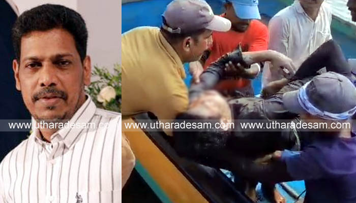 ചന്ദ്രഗിരിപ്പുഴയില് ചാടിയ ഹോട്ടല് വ്യാപാരിയുടെ മൃതദേഹം കാസര്കോട് ഹാര്ബര് ഭാഗത്ത് കണ്ടെത്തി ചന്ദ്രഗിരിപ്പുഴയില് ചാടിയ ഹോട്ടല് വ്യാപാരിയുടെ മൃതദേഹം കാസര്കോട് ഹാര്ബര് ഭാഗത്ത് കണ്ടെത്തി