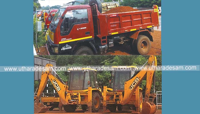 അനധികൃത ചെമ്മണ്ണ് കടത്ത് വ്യാപകം; നടപടിയുമായി പൊലീസ് രംഗത്ത്