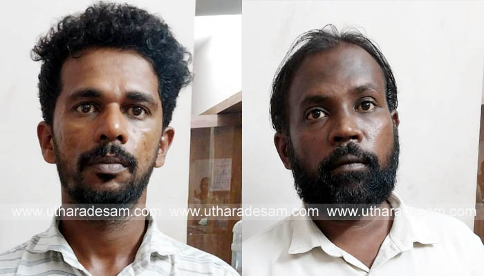 പുലിക്കുന്നില്‍ വീട് കുത്തിത്തുറന്ന് കവര്‍ച്ച നടത്തിയ കേസില്‍ രണ്ടുപേര്‍ അറസ്റ്റില്‍