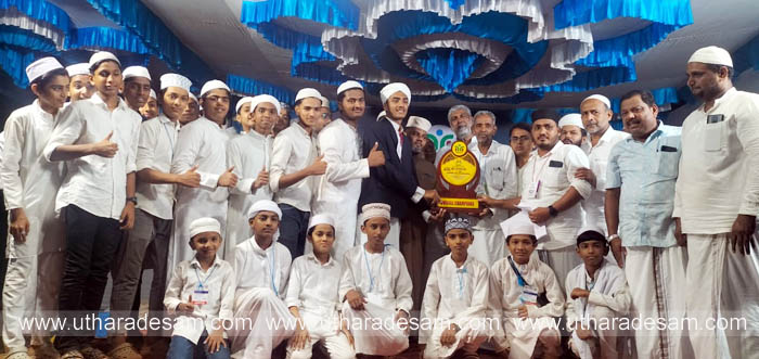 ചെര്‍ക്കള റെയ്ഞ്ച് മുസാബഖ; ഖുവ്വത്തുല്‍ ഇസ്ലാം ചെര്‍ക്കള ജേതാക്കള്‍